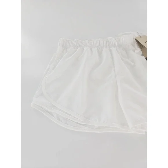 Nike Dri-FIT Running Shorts Women's XL White 3" Inseam 831558 NWT New - Picture 3 of 7